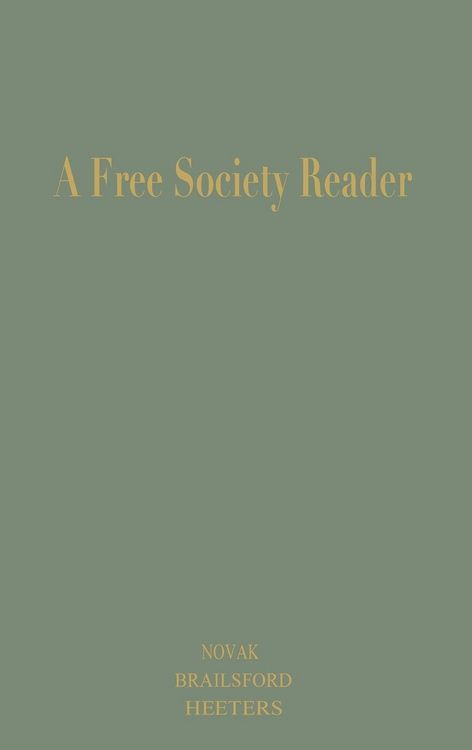 Produktbild: Free Society Reader