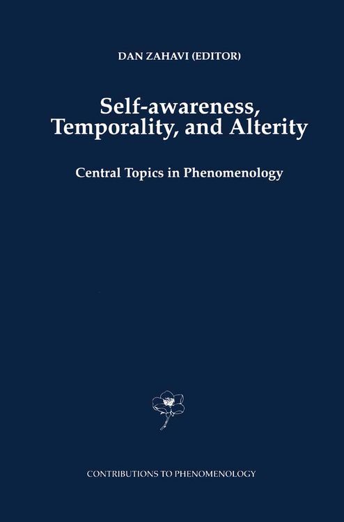 Produktbild: Self-Awareness, Temporality, and Alterity