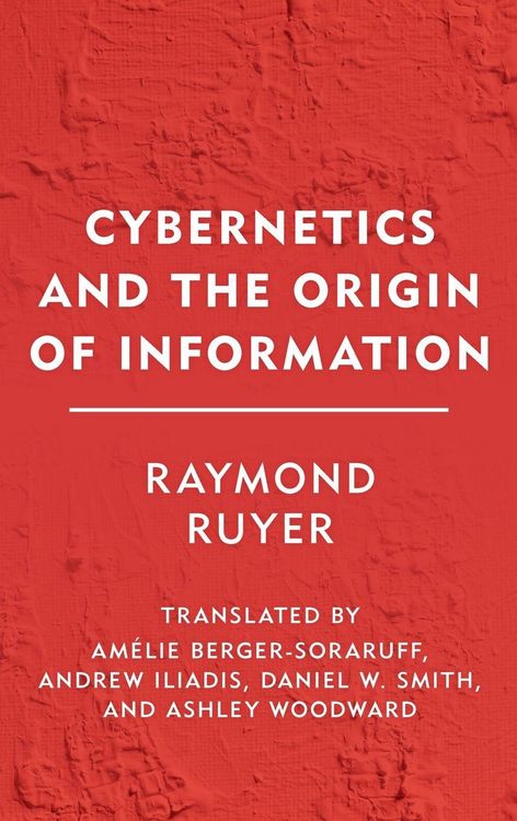 Produktbild: Cybernetics and the Origin of Information