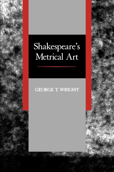 Produktbild: Shakespeare's Metrical Art