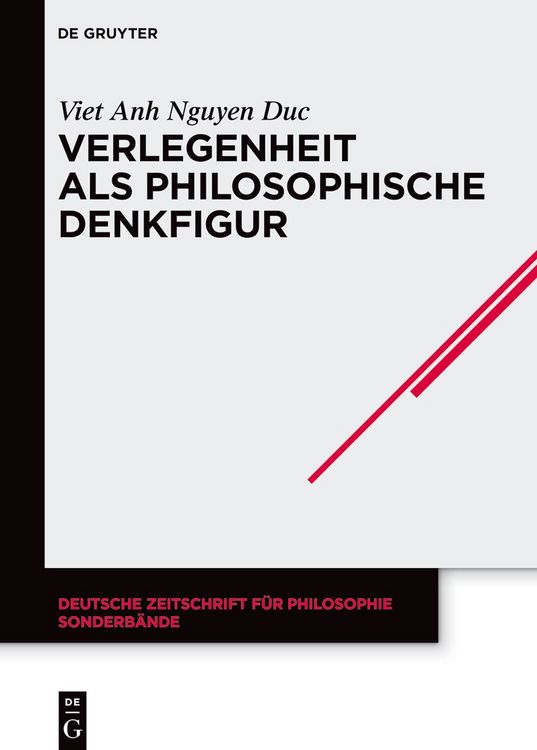 Produktbild: Verlegenheit als philosophische Denkfigur