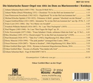 Produktbild: Die historische Sauer-Orgel von 1864 im Dom zu Mar