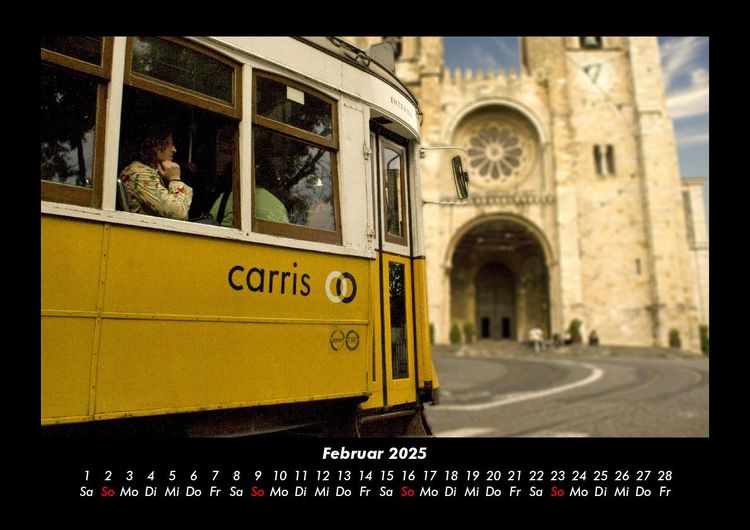Produktbild: Lissabon 2025 Fotokalender DIN A3