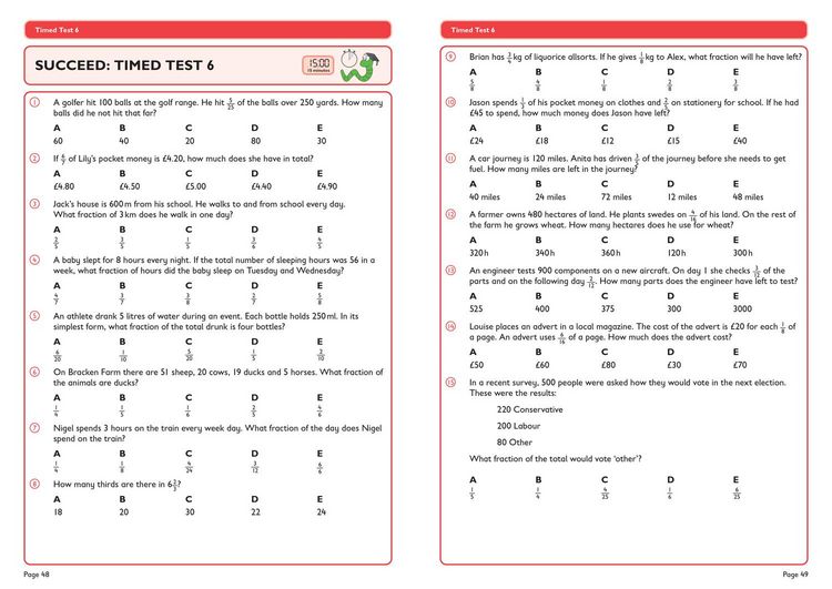 Produktbild: 11+ Maths Arithmetic and Word Problems Support and Practice Workbook
