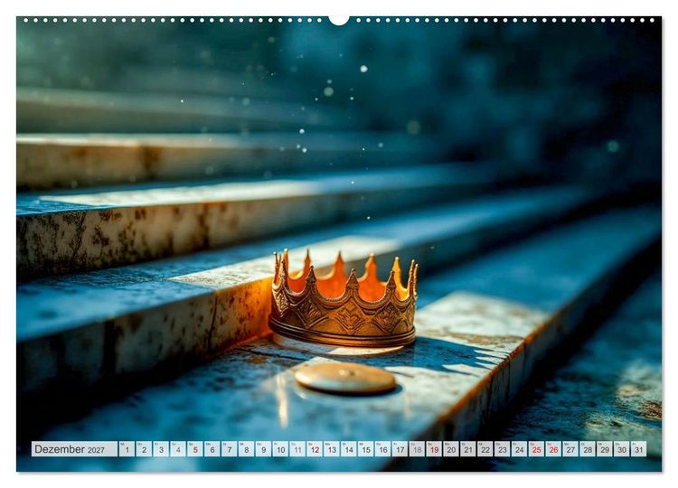 Produktbild: Perseus und Medusa (hochwertiger Premium Wandkalender 2027 DIN A2 quer), Kunstdruck in Hochglanz