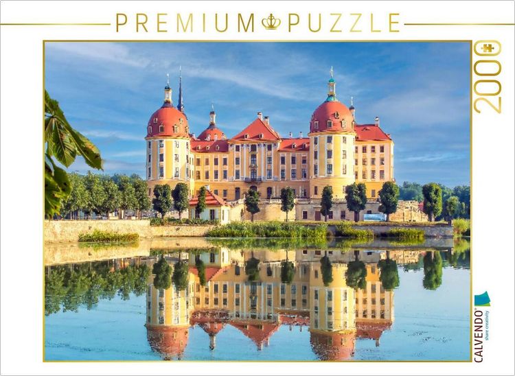 Produktbild: CALVENDO Puzzle Die Moritzburg | 2000 Teile Lege-Gr&ouml;&szlig;e 90x67cm Foto-Puzzle f&uuml;r gl&uuml;ckliche Stunden