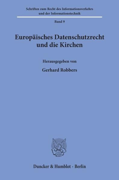 Produktbild: Europ&auml;isches Datenschutzrecht und die Kirchen.