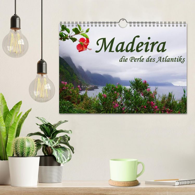 Produktbild: Madeira die Perle des Atlantiks (Wandkalender 2026 DIN A4 quer), CALVENDO Monatskalender