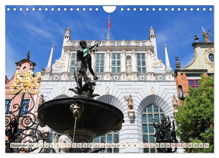 Produktbild: Danzig - Eine Perle Polens (Wandkalender 2026 DIN A4 quer), CALVENDO Monatskalender