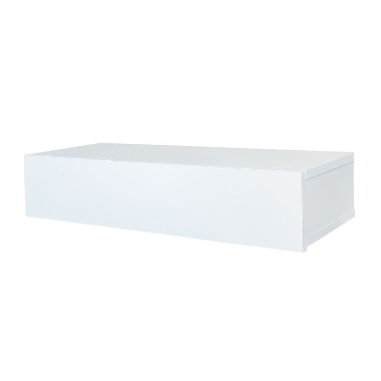 Produktbild: HTI-Living Wandregal mit Schublade 60 cm Wei&szlig; Wandregal mit Schublade 60 cm Wei&szlig;