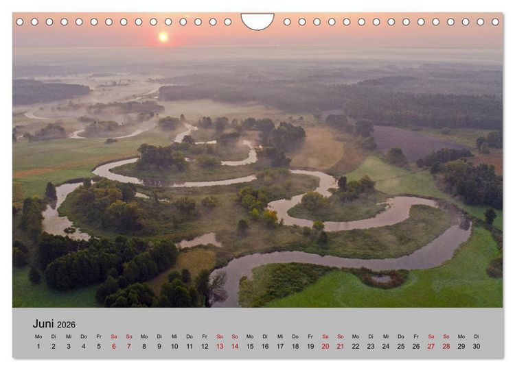 Produktbild: Polen - St&auml;dte, Landschaften, Schl&ouml;sser (Wandkalender 2026 DIN A4 quer), CALVENDO Monatskalender