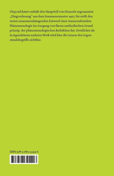 Produktbild: Ding und Raum