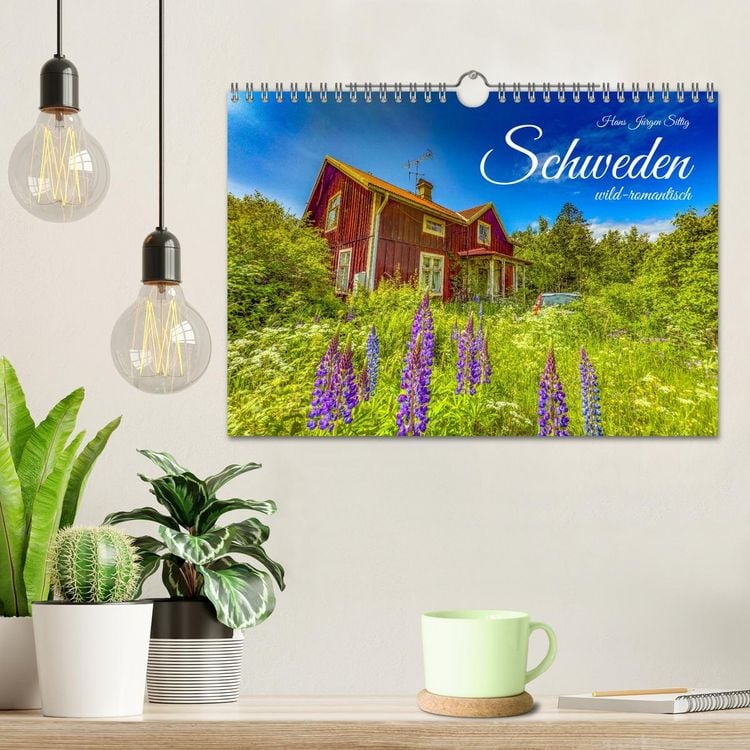 Produktbild: SCHWEDEN wild-romantisch (Wandkalender 2026 DIN A4 quer), CALVENDO Monatskalender