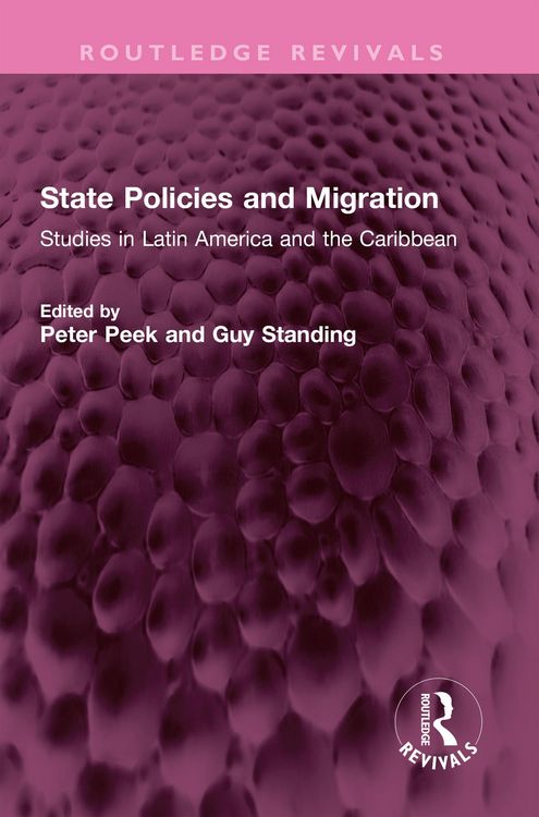 Produktbild: State Policies and Migration