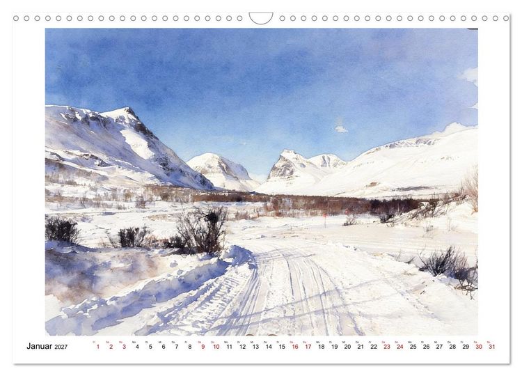 Produktbild: Schweden - Weites Land (Wandkalender 2027 DIN A3 quer), CALVENDO Monatskalender