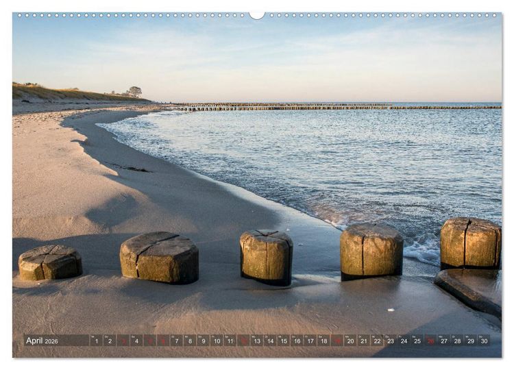 Produktbild: Ahrenshoop - Stimmungsbilder eines K&uuml;nstlerortes (hochwertiger Premium Wandkalender 2026 DIN A2 quer), Kunstdruck in Hochglanz