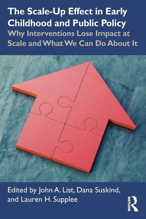 Produktbild: The Scale-Up Effect in Early Childhood and Public Policy