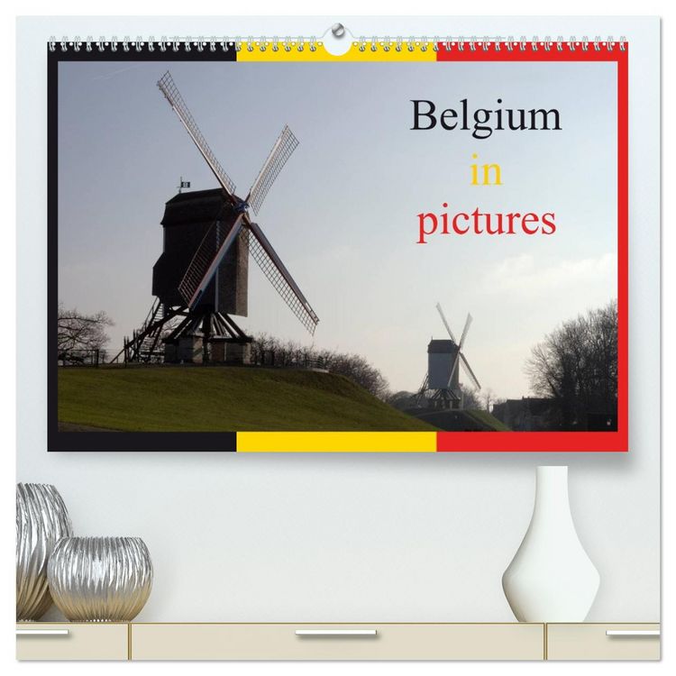 Produktbild: Belgium in pictures (High Quality Premium Wall Calendar 2026 DIN A2 landscape),CALVENDO 12 Month Wall Calendar