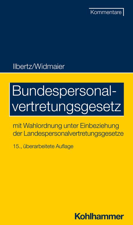 Produktbild: Bundespersonalvertretungsgesetz