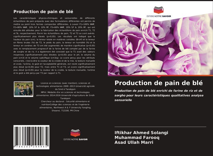 Produktbild: Production de pain de bl&eacute;