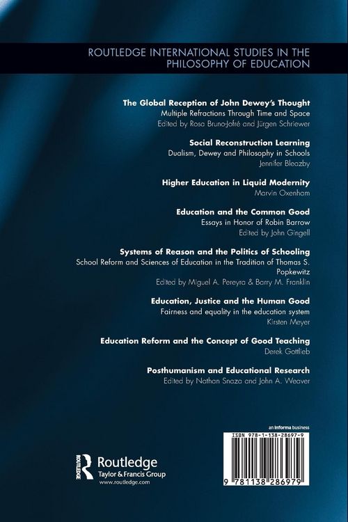 Produktbild: Posthumanism and Educational Research