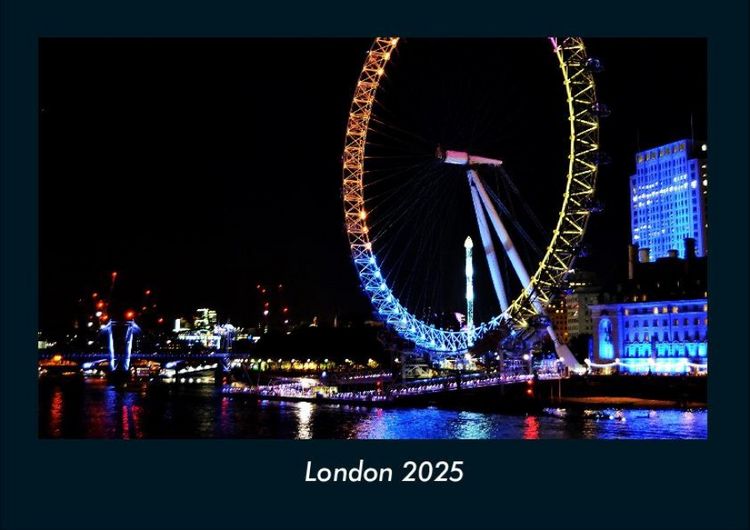 Produktbild: London 2025 Fotokalender DIN A4