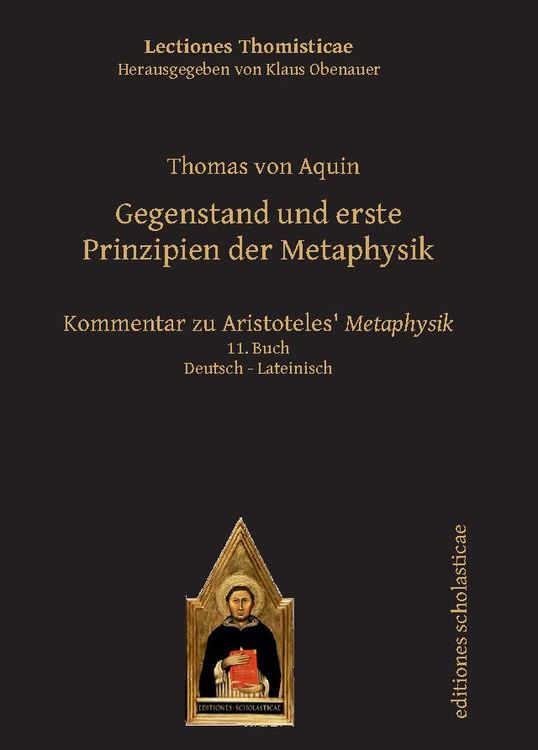 Produktbild: Gegenstand und erste Prinzipien der Metaphysik