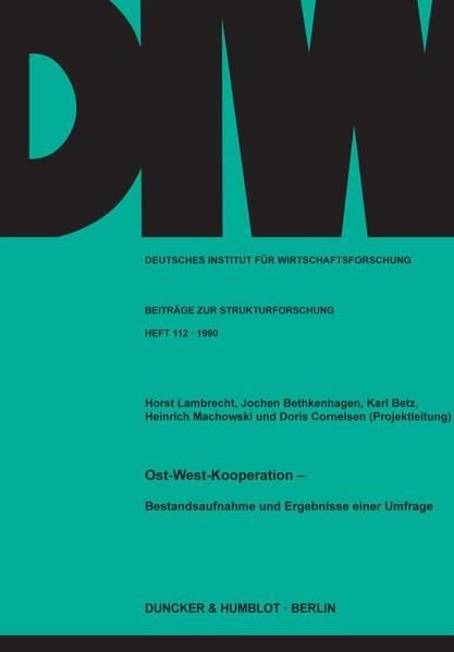 Produktbild: Ost-West-Kooperation.