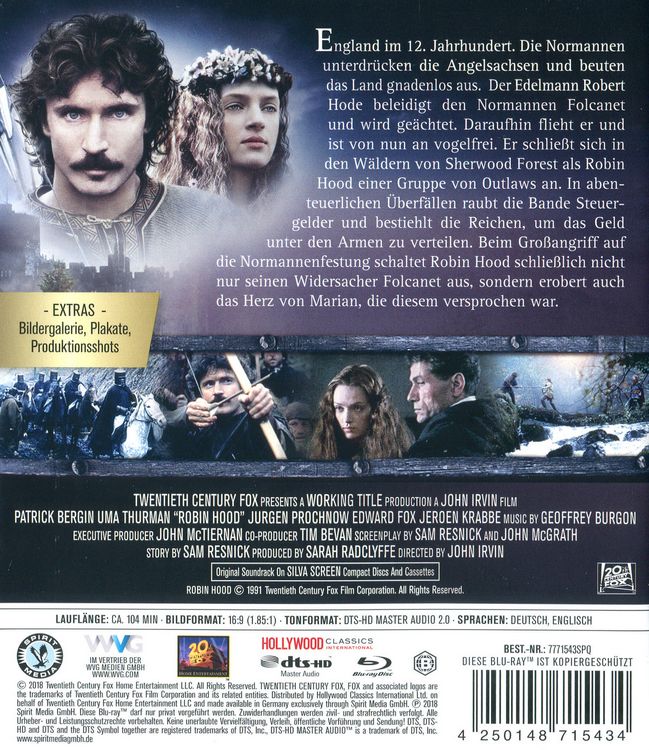 Produktbild: Robin Hood - Ein Leben f&uuml;r Richard L&ouml;wenherz