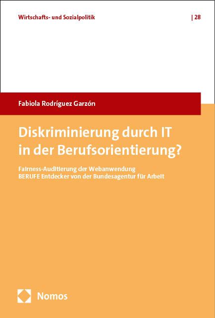 Produktbild: Diskriminierung durch IT in der Berufsorientierung?