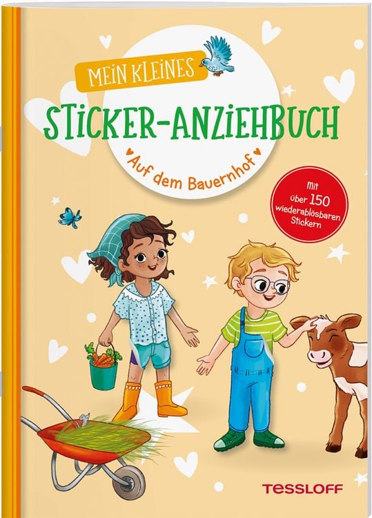 Produktbild: Mein kleines Sticker-Anziehbuch. Auf dem Bauernhof