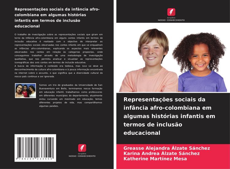 Produktbild: Representa&ccedil;&otilde;es sociais da inf&acirc;ncia afro-colombiana em algumas hist&oacute;rias infantis em termos de inclus&atilde;o educacional