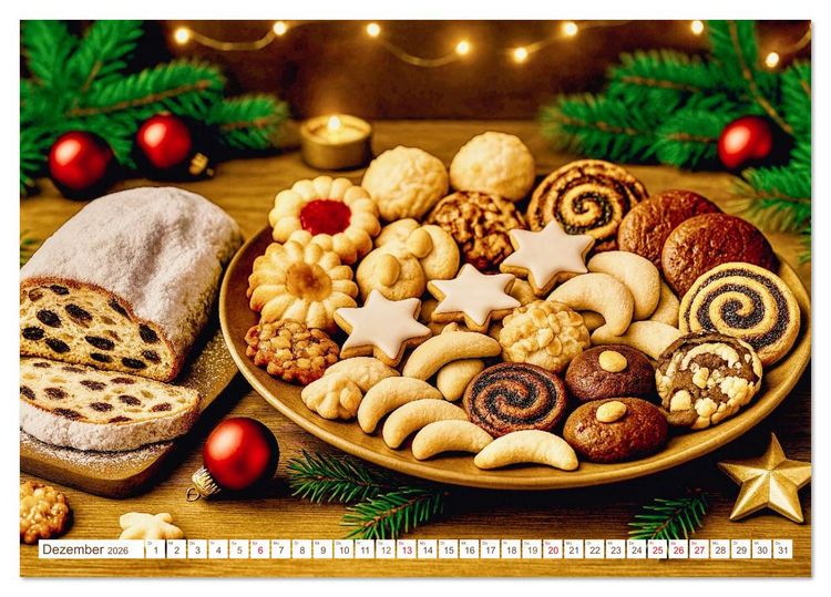 Produktbild: B&auml;cker und Backstuben (Tischkalender 2026 DIN A5 quer), CALVENDO Monatskalender