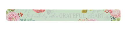 Produktbild: A Grateful Heart Pink Floral Large Magnetic Strip