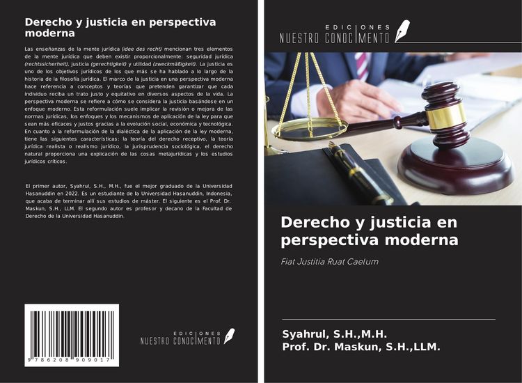Produktbild: Derecho y justicia en perspectiva moderna