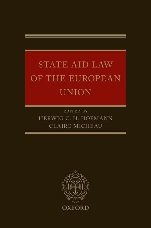 Produktbild: State Aid Law of the European Union