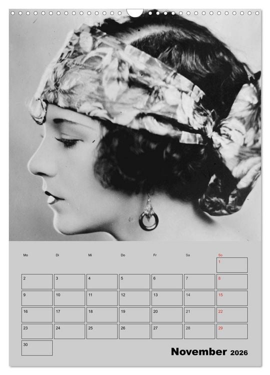 Produktbild: Diven der Stummfilm-&Auml;ra (Wandkalender 2026 DIN A3 hoch), CALVENDO Monatskalender