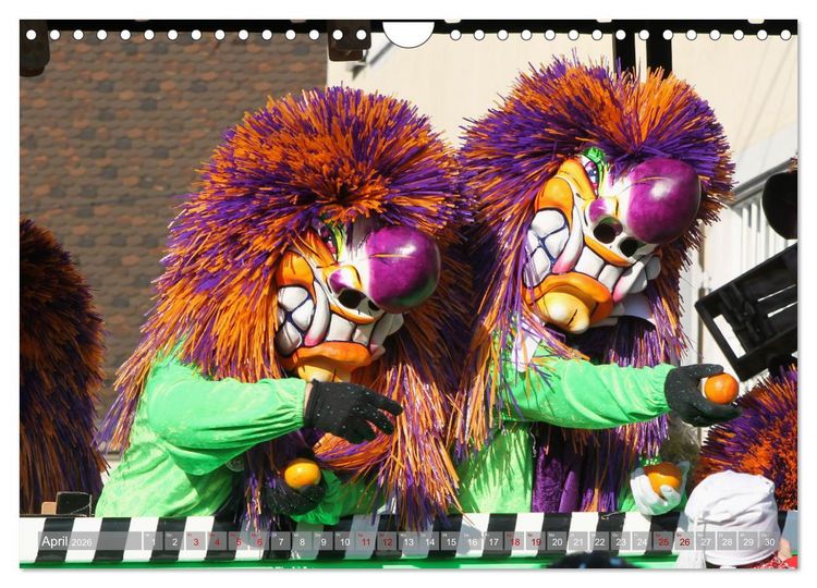 Produktbild: Basels Fasnacht (Wandkalender 2026 DIN A4 quer), CALVENDO Monatskalender