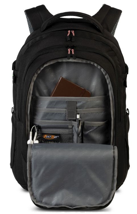 Produktbild: BESTWAY&reg; Rucksack Evolution Air, schwarz/bunt, 22 Liter