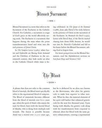 Produktbild: Anne Rice's Vampire Chronicles An Alphabettery