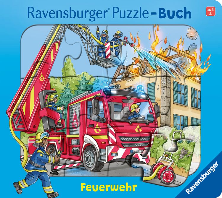 Produktbild: Ravensburger&reg; Puzzle-Buch: Feuerwehr