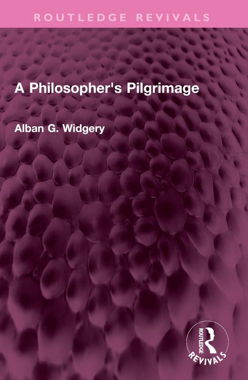 Produktbild: A Philosopher's Pilgrimage
