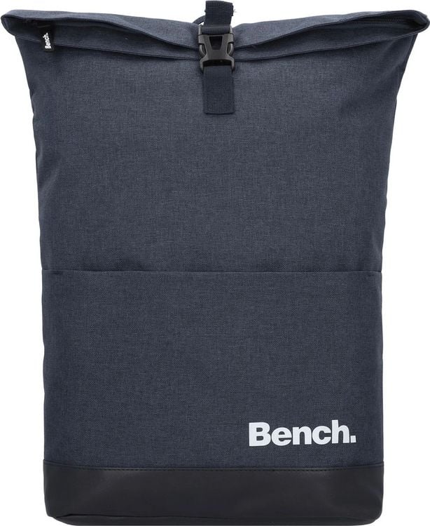 Produktbild: Bench classic Roll-Top Rucksack, dunkelblau/wei&szlig;