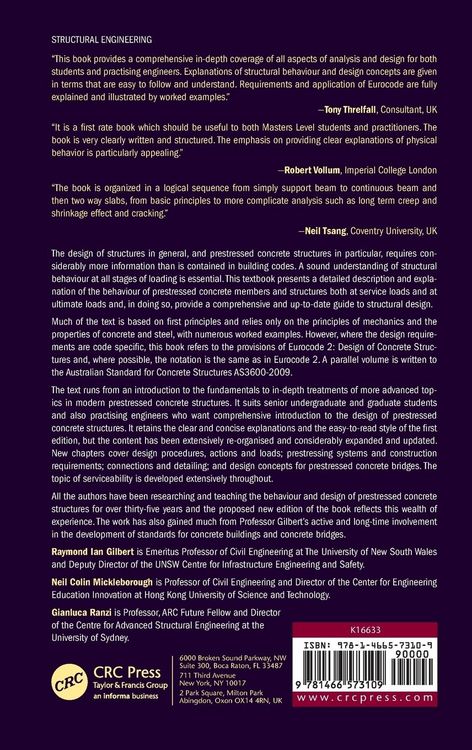Produktbild: Design of Prestressed Concrete to Eurocode 2