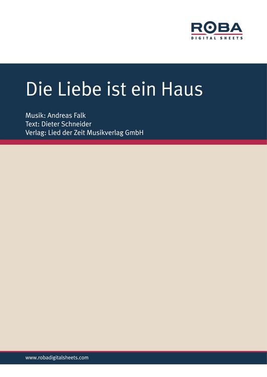 Produktbild: Die Liebe ist ein Haus