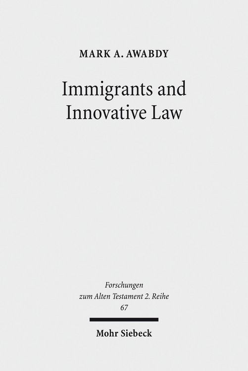 Produktbild: Immigrants and Innovative Law