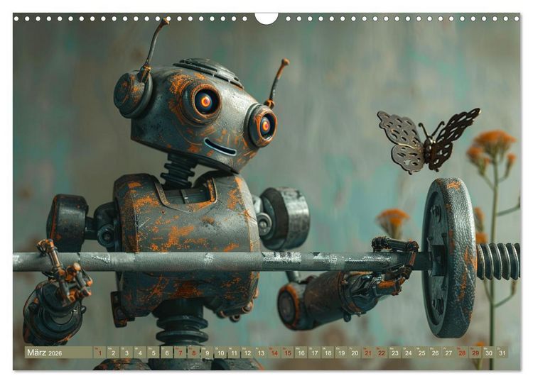 Produktbild: Neues aus dem Roboter Sport Club (Wandkalender 2026 DIN A3 quer), CALVENDO Monatskalender