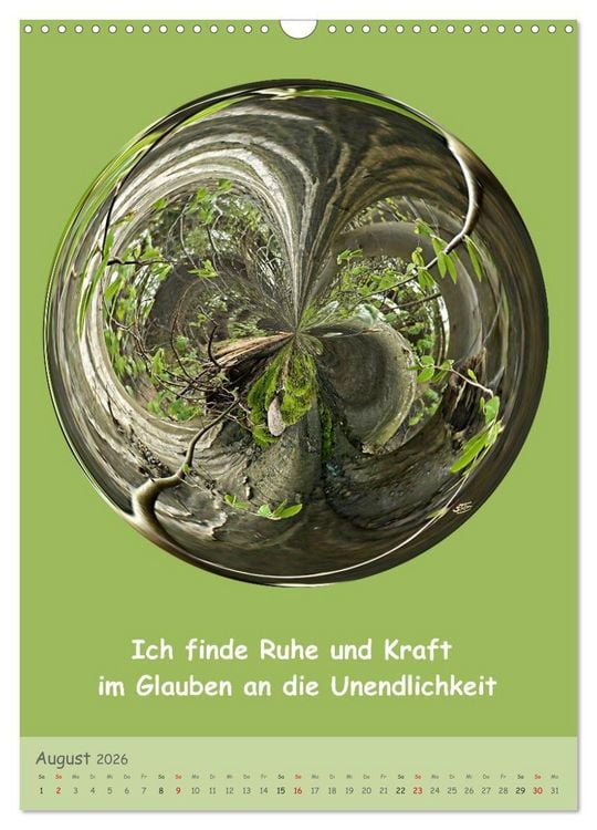 Produktbild: Meditative Natur (Wandkalender 2026 DIN A3 hoch), CALVENDO Monatskalender