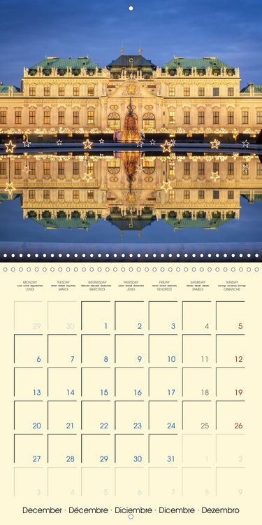 Produktbild: Heindl, K: Beautiful Vienna (Wall Calendar 2021 300 &times; 300 mm