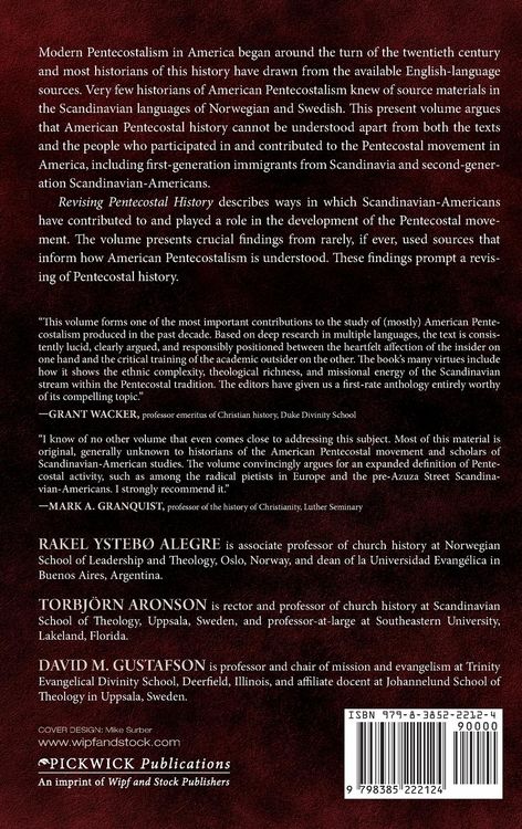 Produktbild: Revising Pentecostal History